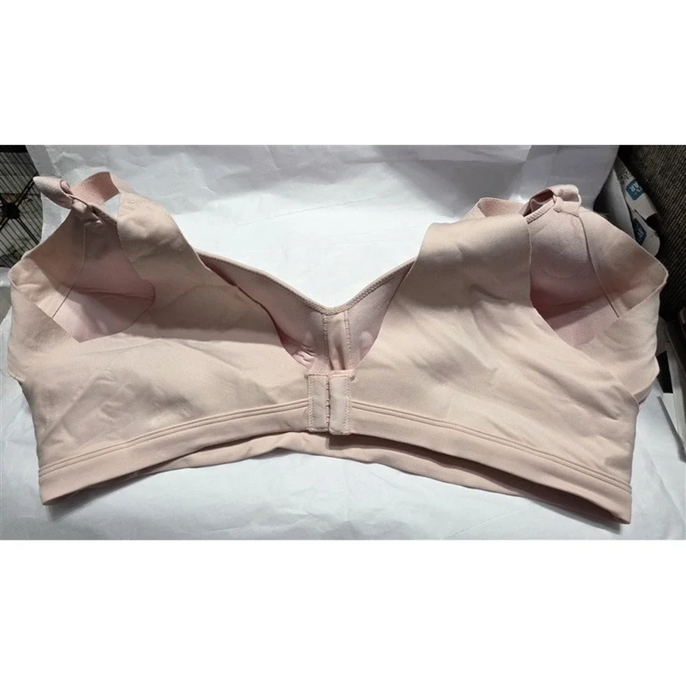NWOTD Warner XL No Side Effects Wireless Lift T-Shirt Bra RN2231A Beige 131836